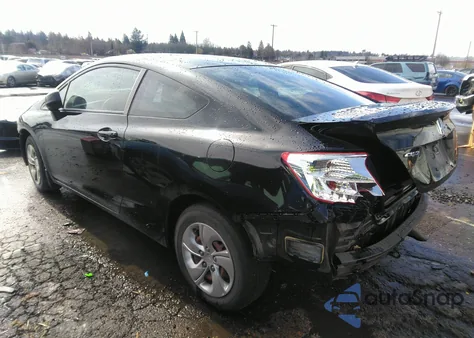 2013 Honda Civic Lx z USA, uszkodzony, nr VIN 2HGFG3B5XDH525537